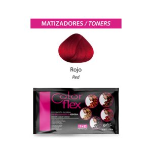 TINTE COLOR FLEX ROJO MATIZADOR 1 SACHET 50 GR