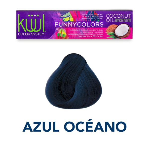 TINTE KUUL AZUL OCEANO FANTASIA 60 ML – ECLAT VELYA