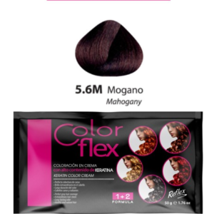 TINTE COLOR FLEX 5.6 MOGANO 1 SACHET 50 GR