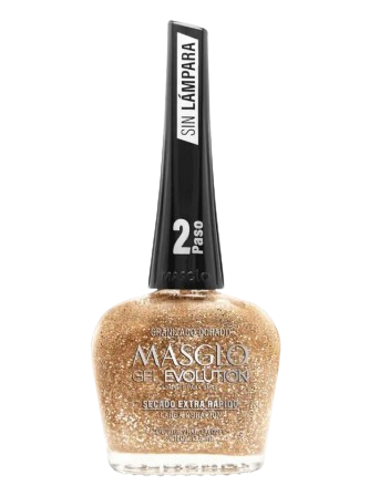 MASGLO EVOLUTION GRANIZADO DORADO 13.5 ML