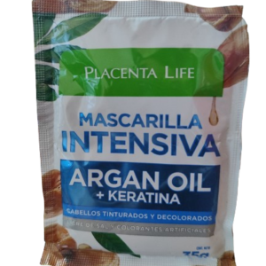 MASCARILLA INTENSIVA ARGAN OIL 35 GR PLACENTA LIFE 1 SACHET