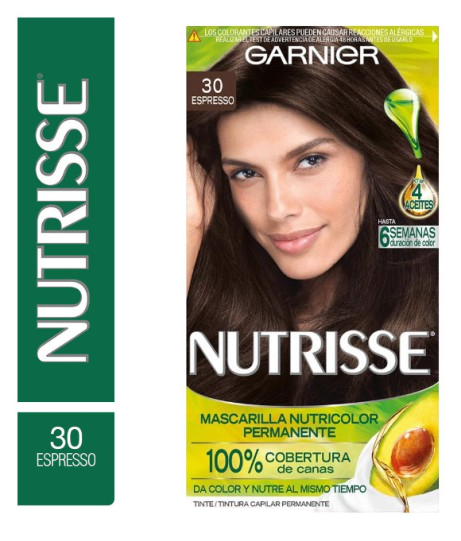 TINTE GARNIER NUTRISSE 30 ESPRESSO KIT COMPLETO