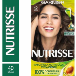 TINTE GARNIER NUTRISSE 40 MOCA KIT COMPLETO