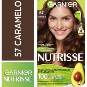 TINTE GARNIER NUTRISSE 57 CARAMELO KIT COMPLETO