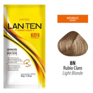 TINTE LAN TEN 8N RUBIO CLARO 50 GR 1 SACHET