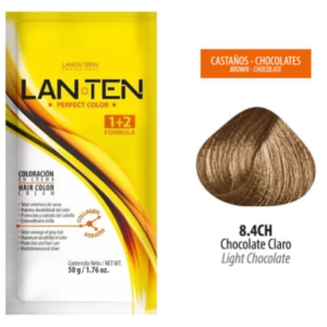 TINTE LAN TEN 8.4CH CHOCOLATE CLARO 50 GR 1 SACHET