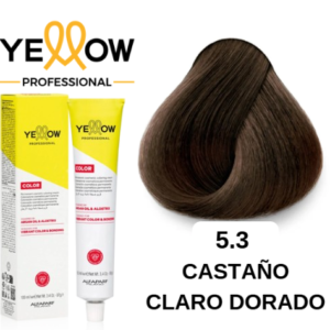 TINTE YELLOW 5.3 CASTAÑO CLARO DORADO 100 ML