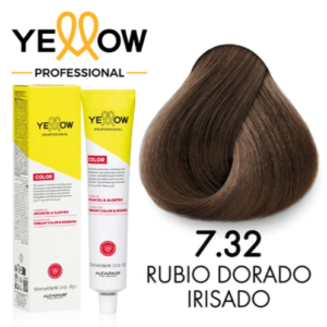 TINTE YELLOW 7.32 RUBIO MEDIO DORADO IRISADO 100 ML