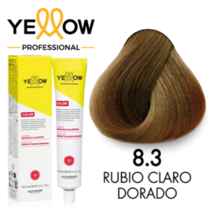 TINTE YELLOW 8.3 RUBIO CLARO DORADO 100 ML