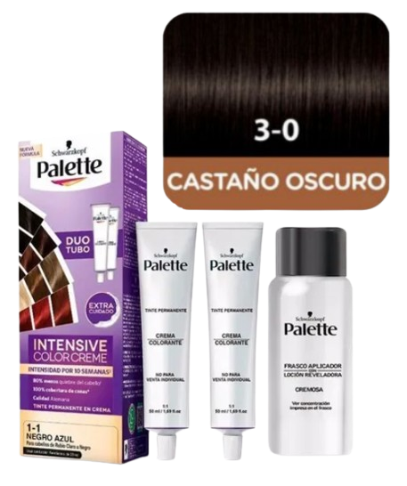 TINTE PALETTE DUO 3.0 CASTAÑO OSCURO