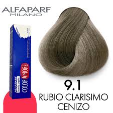 TINTE COLOR AMORE 9.1 RUBIO CLARISIMO CENIZO