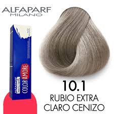TINTE COLOR AMORE 10.1 RUBIO EXTRA CLARO CENIZO 90 GR