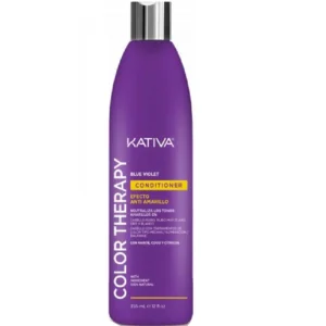 COLOR THERAPY ACONDICIONADOR VIOLETA ANTI AMARILLO 250ML MATIZADOR KATIVA