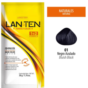 TINTE LANTEN 01 NEGRO AZULADO 50 GR 1 SACHET LANOSTERIN