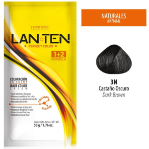 TINTE LAN TEN 3N CASTAÑO OSCURO 50 GR 1 SACHET