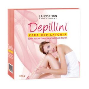 CERA DEPILATORIA 200GR TODO TIPO DE PIEL DEPILLINI LANOSTERIN