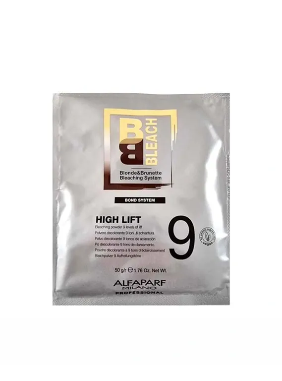 POLVO DECOLORANTE 9 NIVELES 50 GR HIGH LIFT 1 SACHET ALFAPARF