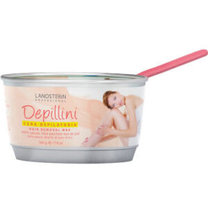 OLLA CERA DEPILATORIA 200GR TODO TIPO DE PIEL DEPILLINI LANOSTERIN