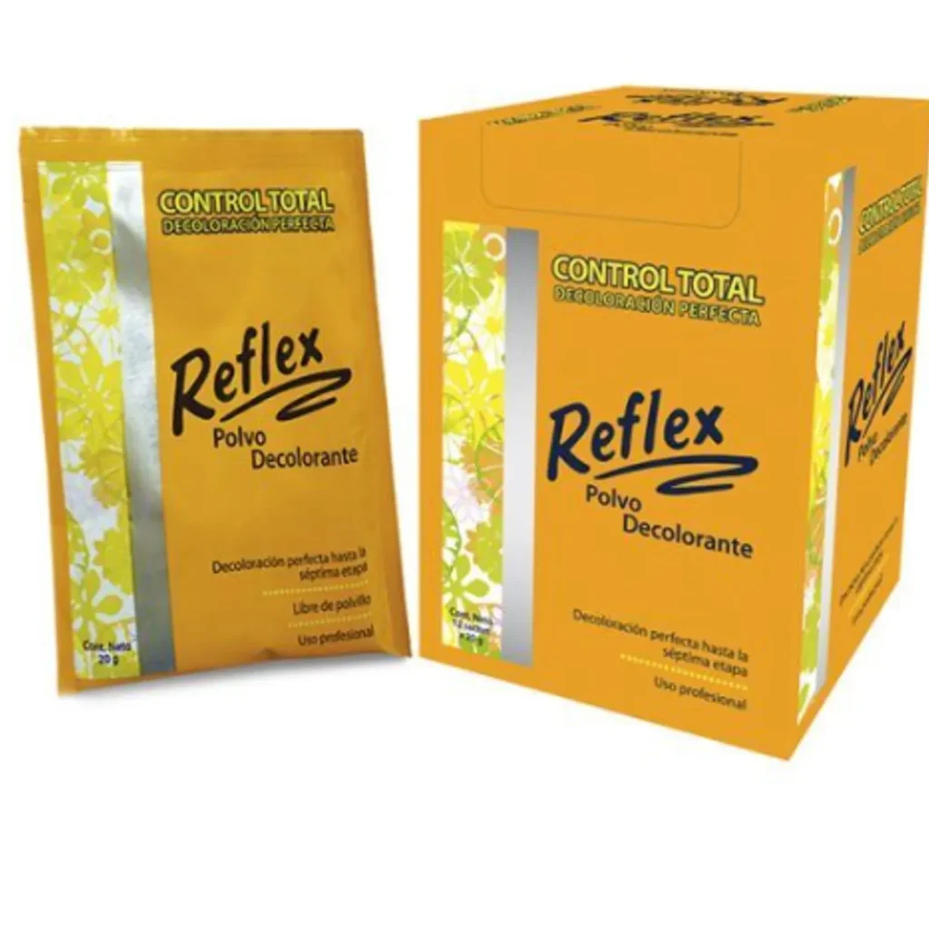 POLVO DECOLORANTE REFLEX 20GR CAJA X12 SACHETS