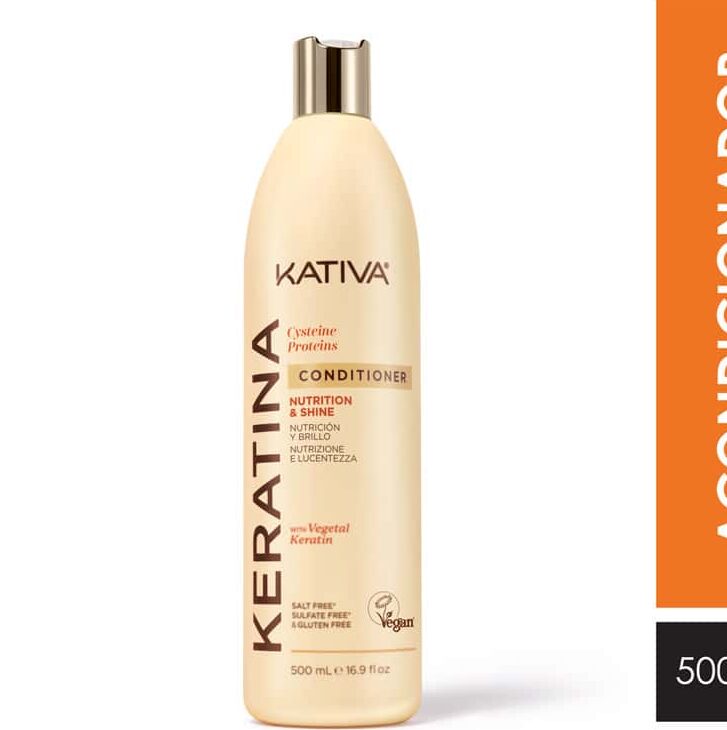 KERATINA ACONDICIONADOR SIN SAL 500ML KATIVA