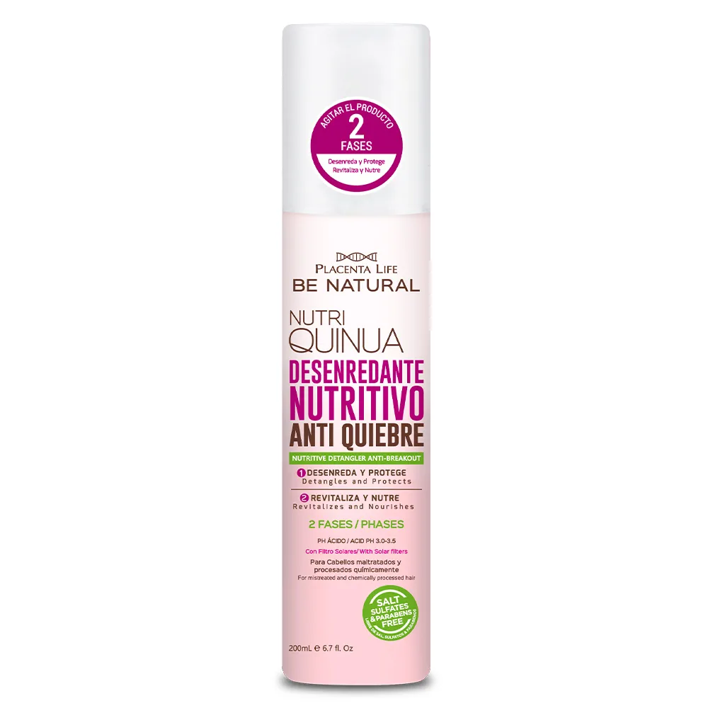 NUTRI QUINUA DESENREDANTE ANTI QUIEBRE 250ML BE NATURAL