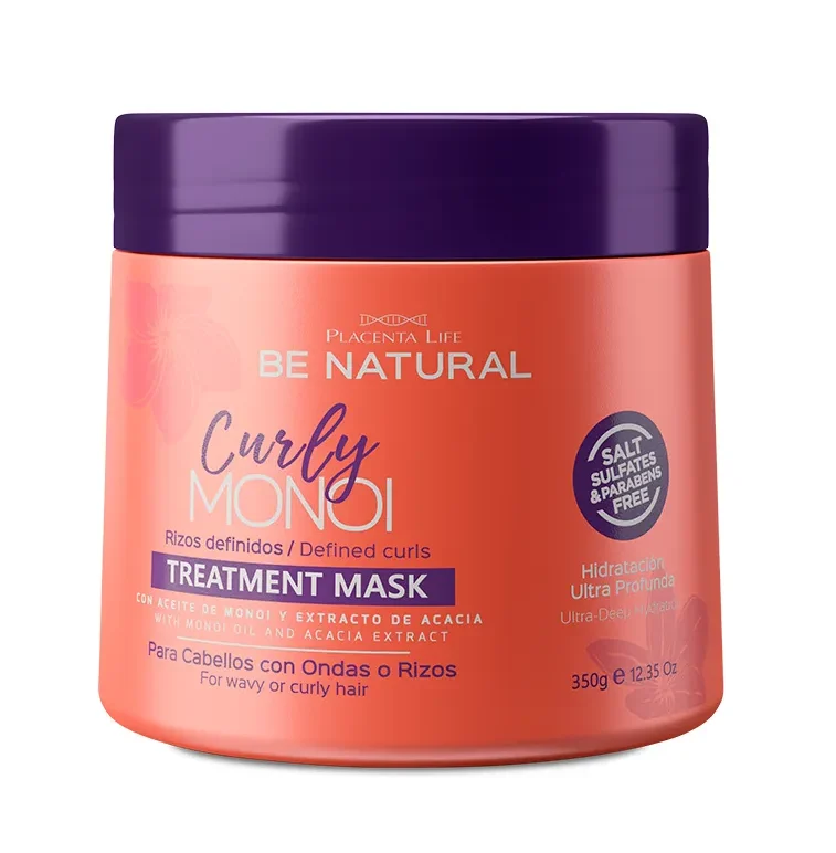 CURLY MONOI TRATAMIENTO 350GR BE NATURAL