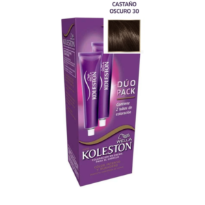 TINTE KOLESTON 30 CASTAÑO OSCURO 2 TUBOS