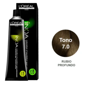 TINTE INOA SIN AMONIACO 7.0 RUBIO PROFUNDO