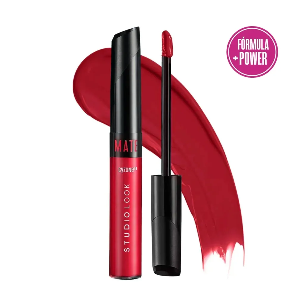 LABIAL LIQUIDO MATTE DEEP RED CYZONE