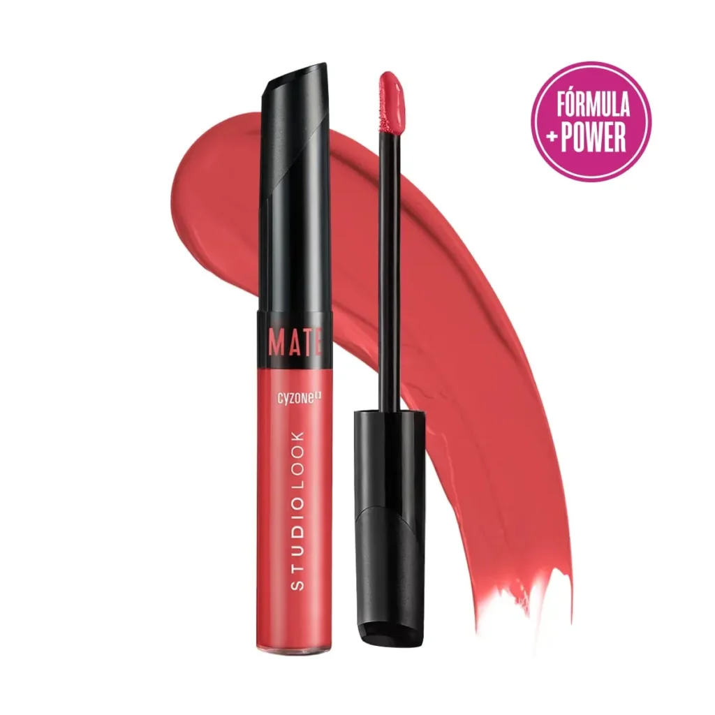LABIAL LIQUIDO MATTE PEACH KISS CYZONE