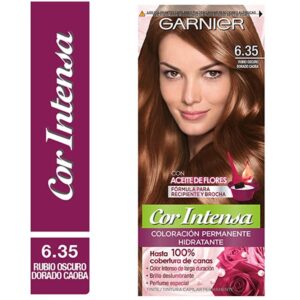 TINTE COR INTENSA 6.35 RUBIO OSCURO DORADO CAOBA GARNIER