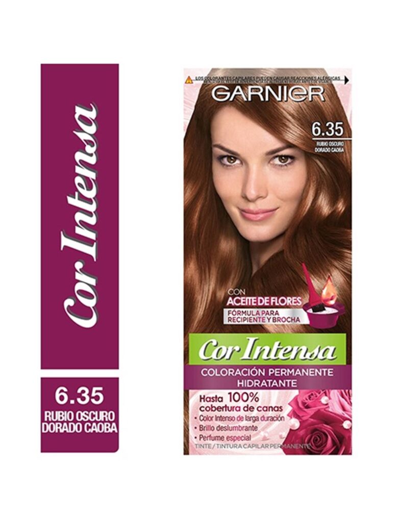 TINTE COR INTENSA 6.35 RUBIO OSCURO DORADO CAOBA GARNIER