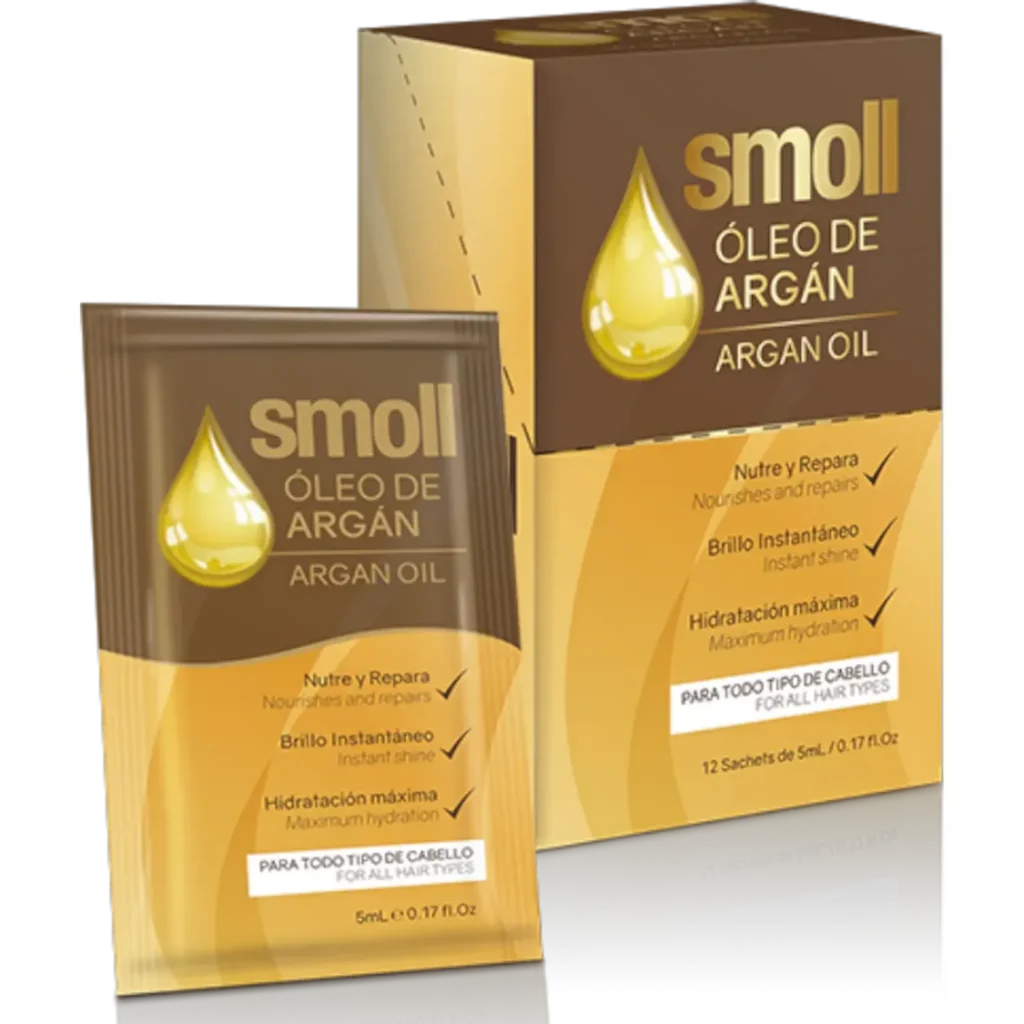 OLEO DE ARGAN REPARACION BRILLO CAJA X12 SACHETS SMOLL