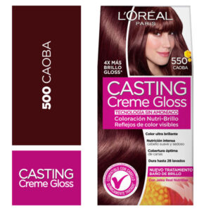 TINTE CASTING CREME GLOSS 550 CAOBA LOREAL SIN AMONIACO