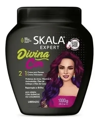 DIVINA COR 1000GR TRATAMIENTO LEAVE IN SKALA