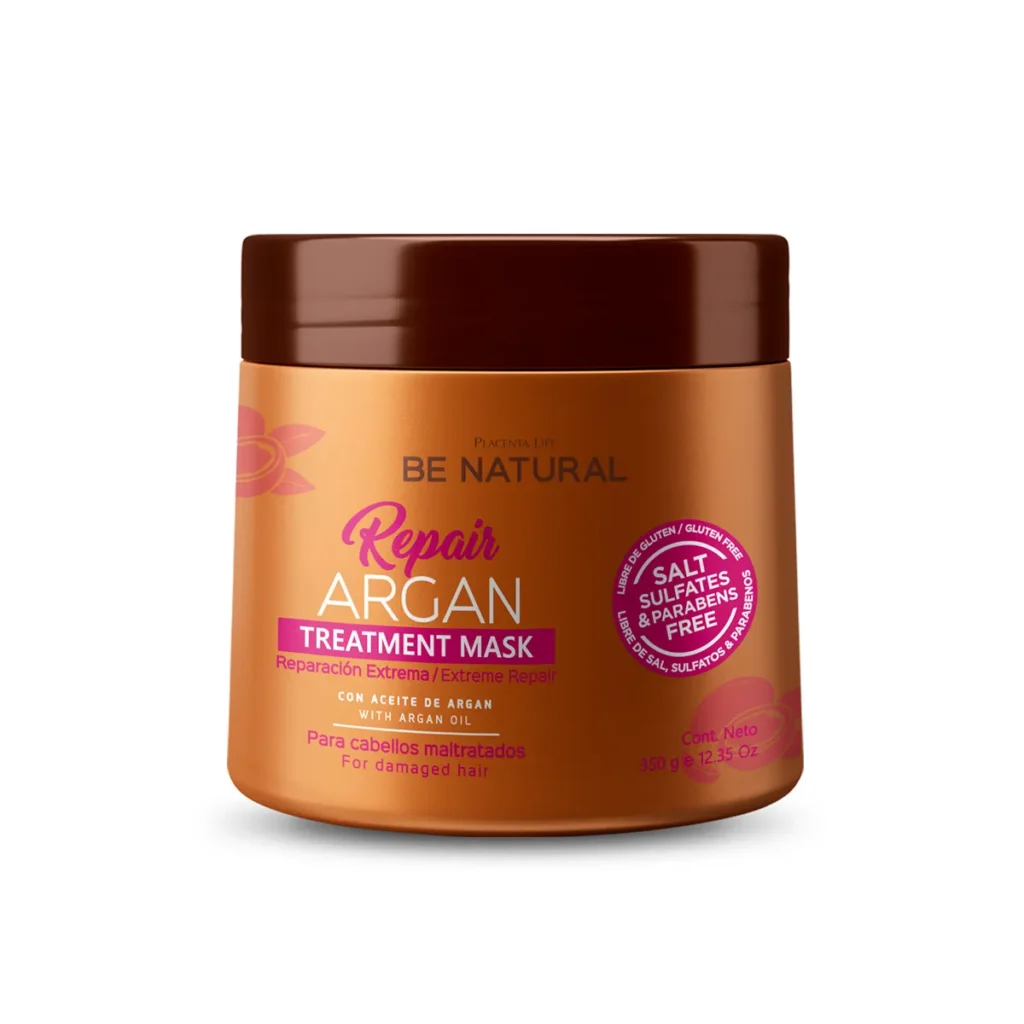 REPAIR ARGAN TRATAMIENTO CABELLOS MALTRATADOS 350GR BE NATURAL