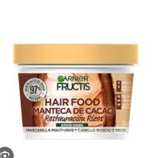 FRUCTIS HAIR FOOD MANTECA DE CACAO 350ML GARNIER