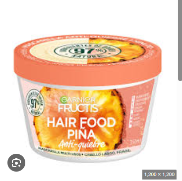 FRUCTIS HAIR FOOD PIÑA 350ML GARNIER