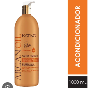 ARGAN OIL ACONDICIONADOR SIN SAL 1 LITRO KATIVA