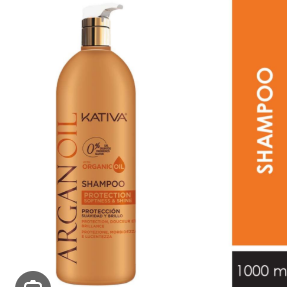 ARGAN OIL SHAMPOO SIN SAL 1 LITRO KATIVA