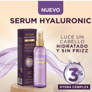 HYALURONIC SERUM HIDRATACION ANTI FRIZZ 120 ML KATIVA