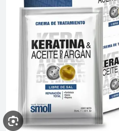 KERATINA ACEITE DE ARGAN REPARADOR SACHET SMOLL