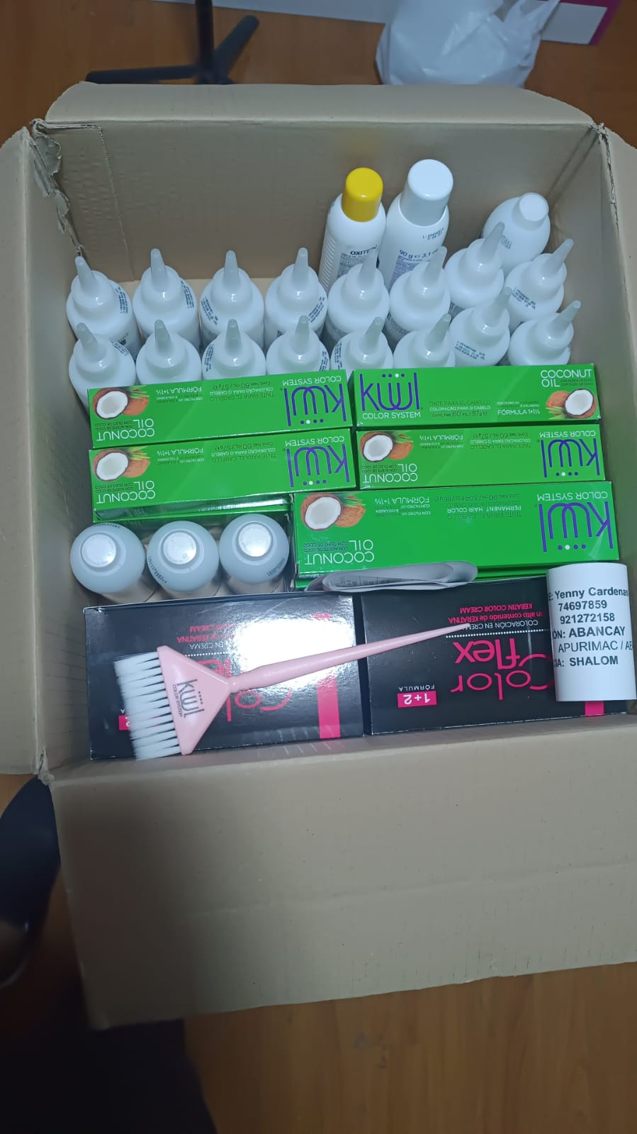 Pedido entregado en Santa Clara