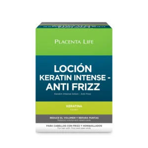 LOCION KERATIN ANTI FRIZZ AMPOLLA CAJA X12 AMPOLLAS PLACENTA LIFE