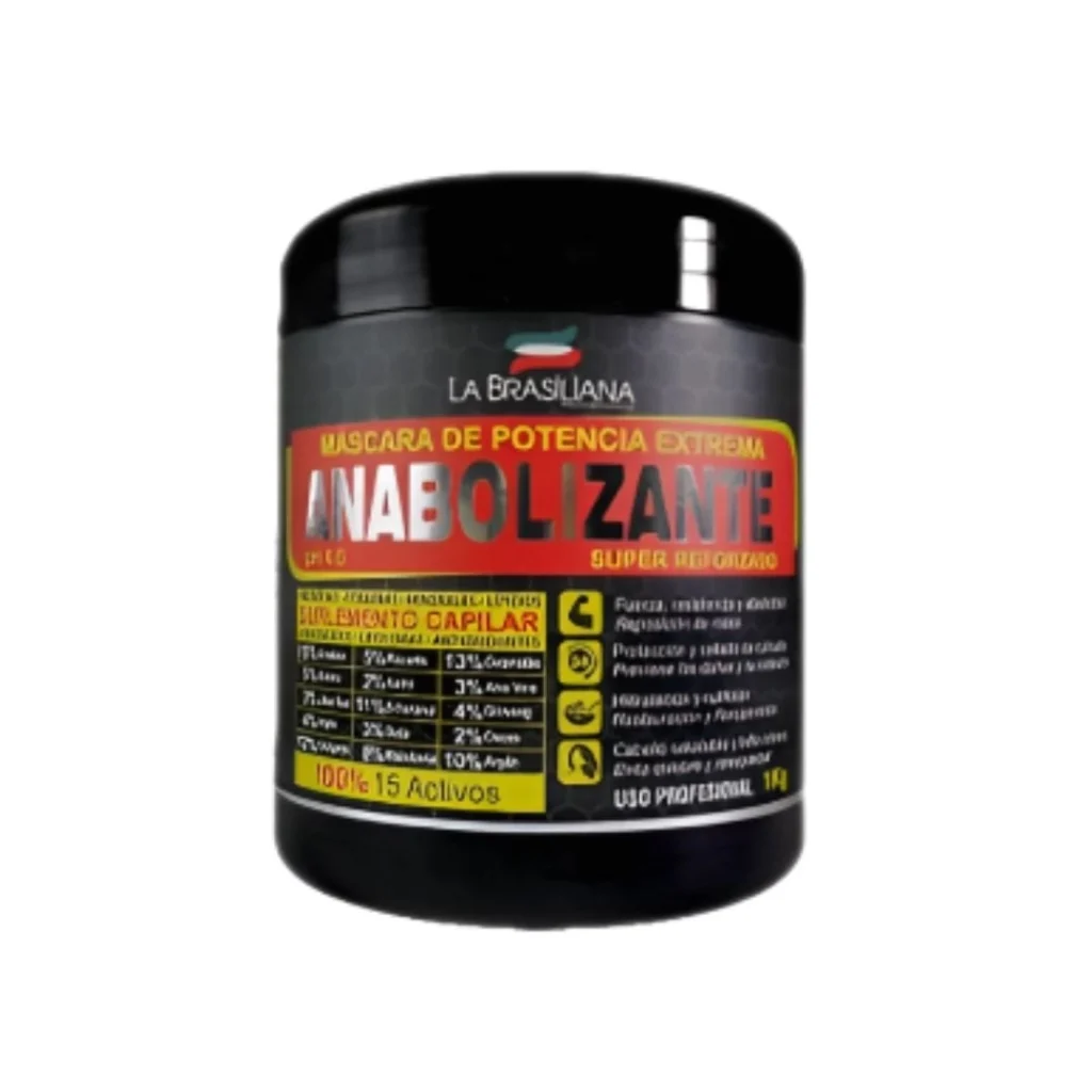 ANABOLIZANTE MASCARA POTENCIA EXTREMA 950GR LA BRASILIANA