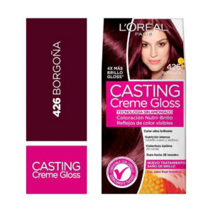 TINTE CASTING CREME GLOSS 426 BORGOÑA LOREAL SIN AMONIACO