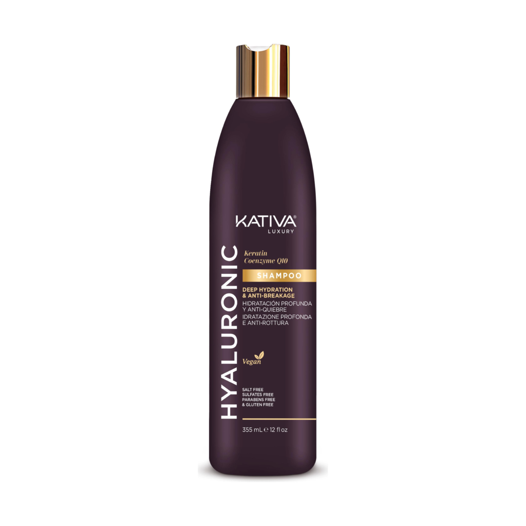 HYALURONIC SHAMPOO HIDRATANTE ANTI QUIEBRE SIN SAL 500ML KATIVA