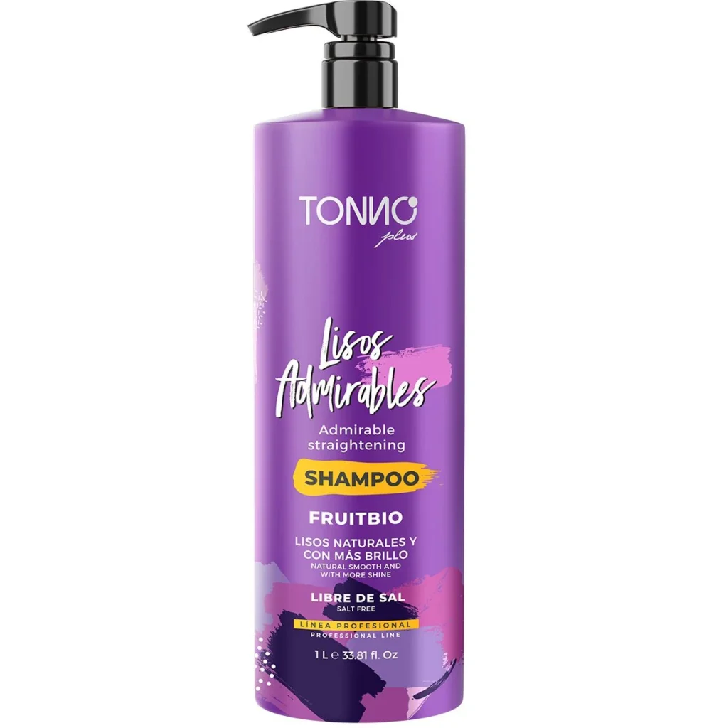 LISOS ADMIRABLES SHAMPOO 1 LITRO LISO Y BRILLO SAL TONNO PLUS