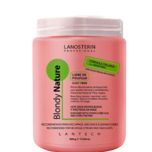 POLVO DECOLORANTE BLONDY NATURE 500 GR LANOSTERIN