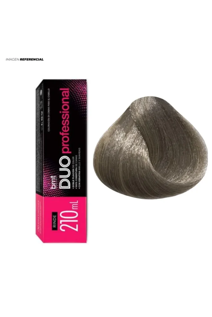 TINTE DUO BMT TONO 8.1 RUBIO CLARO CENIZO - 2 TUBOS